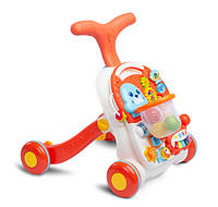 Ходунки-каталка игровой развивающий столик 2 в 1 Caretero Spark