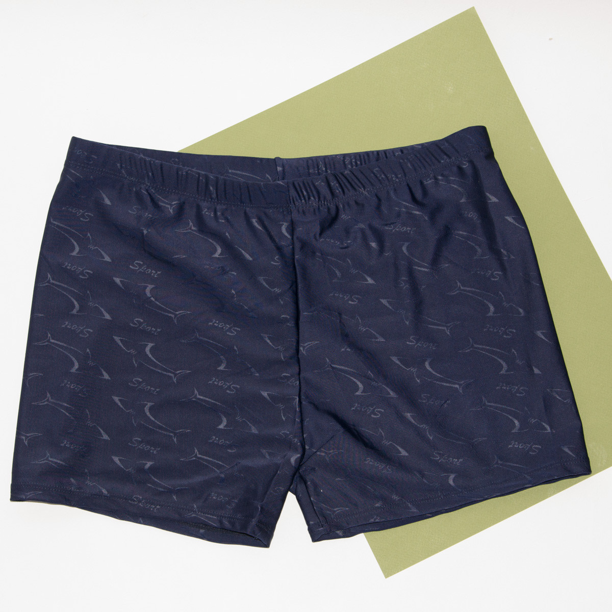 Чоловічі купальні боксери батал, велетні 54-62р (арт. 2114178) Синій, 54