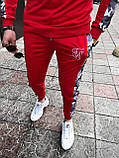 Чоловічий спортивний костюм Sik Silk M763 червоний М, фото 2