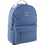 Рюкзак для города GoPack Сity для девочек 460 г 40 х 27.5 х 11 см 14 л Голубой (GO20-147M-2), фото 2