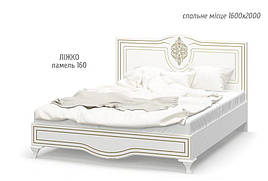 Ліжко з ламелями ДСП/МДФ 160 Мілан Мебель Сервіс