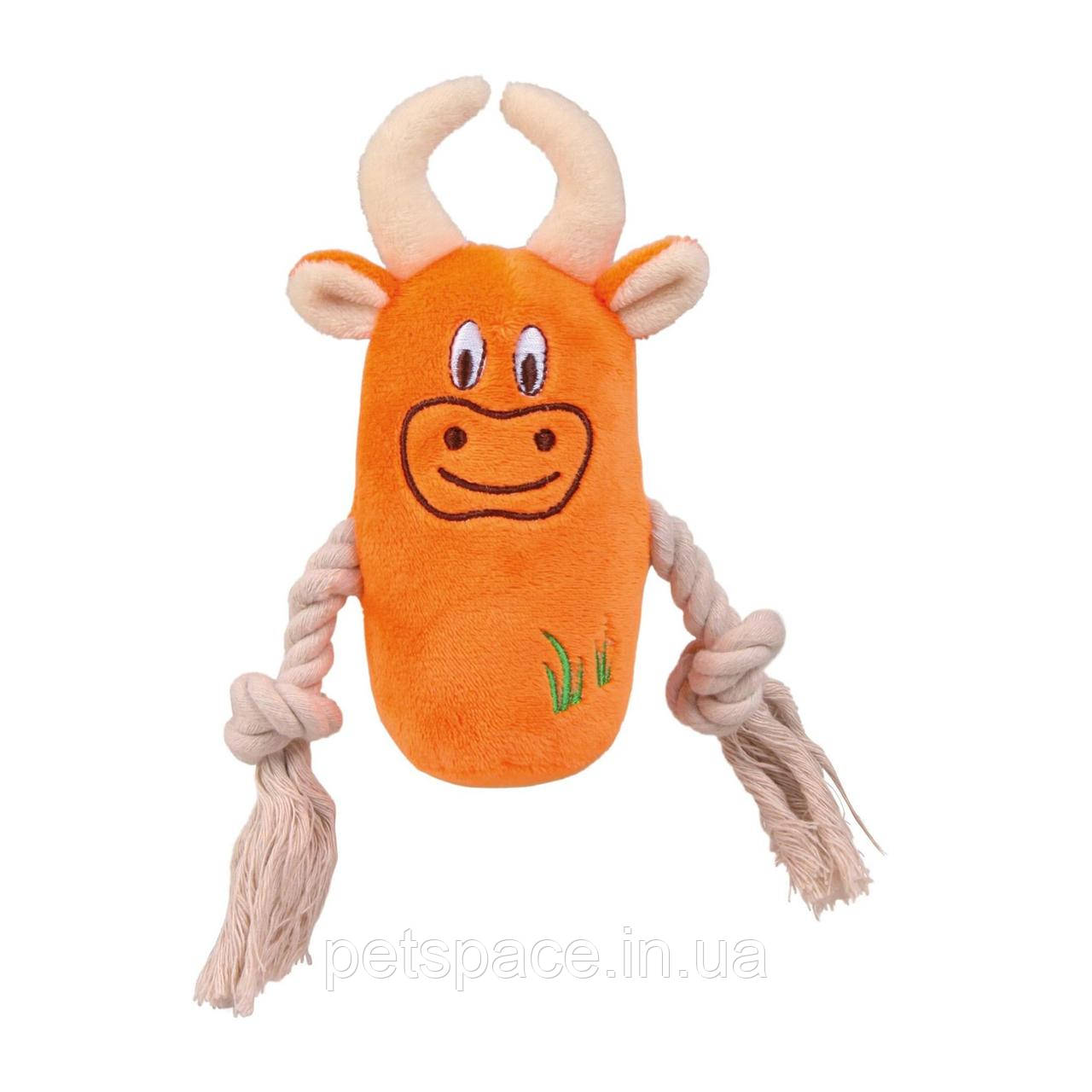 Іграшка для собак Trixie (Тріксі) Тваринки з пискавкою 13см.
