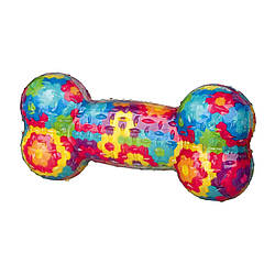 Іграшка для собак Trixie (Тріксі) Кістка з пискавкою з термапластичної гуми 17см.
