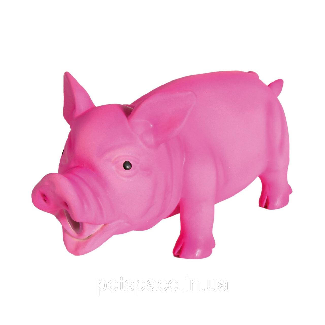 Іграшка для собак Trixie (Тріксі) Порося з пискавкою 23см.
