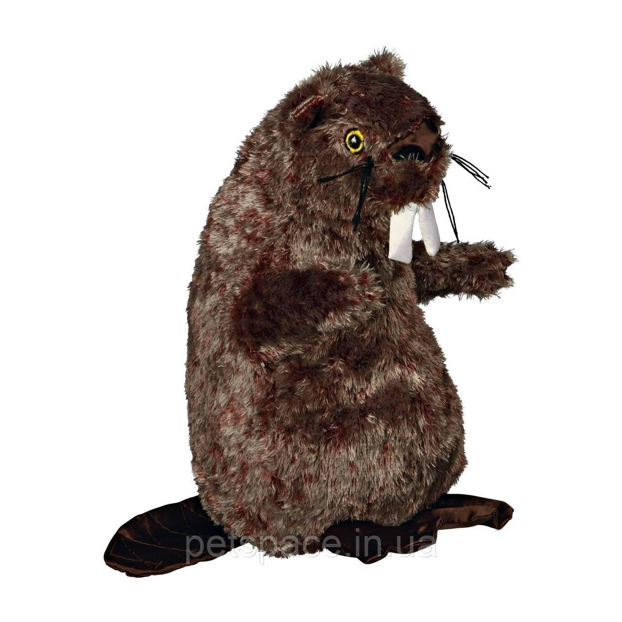 Іграшка для собак Trixie (Тріксі) Бобер плюшевий 27см., фото 1