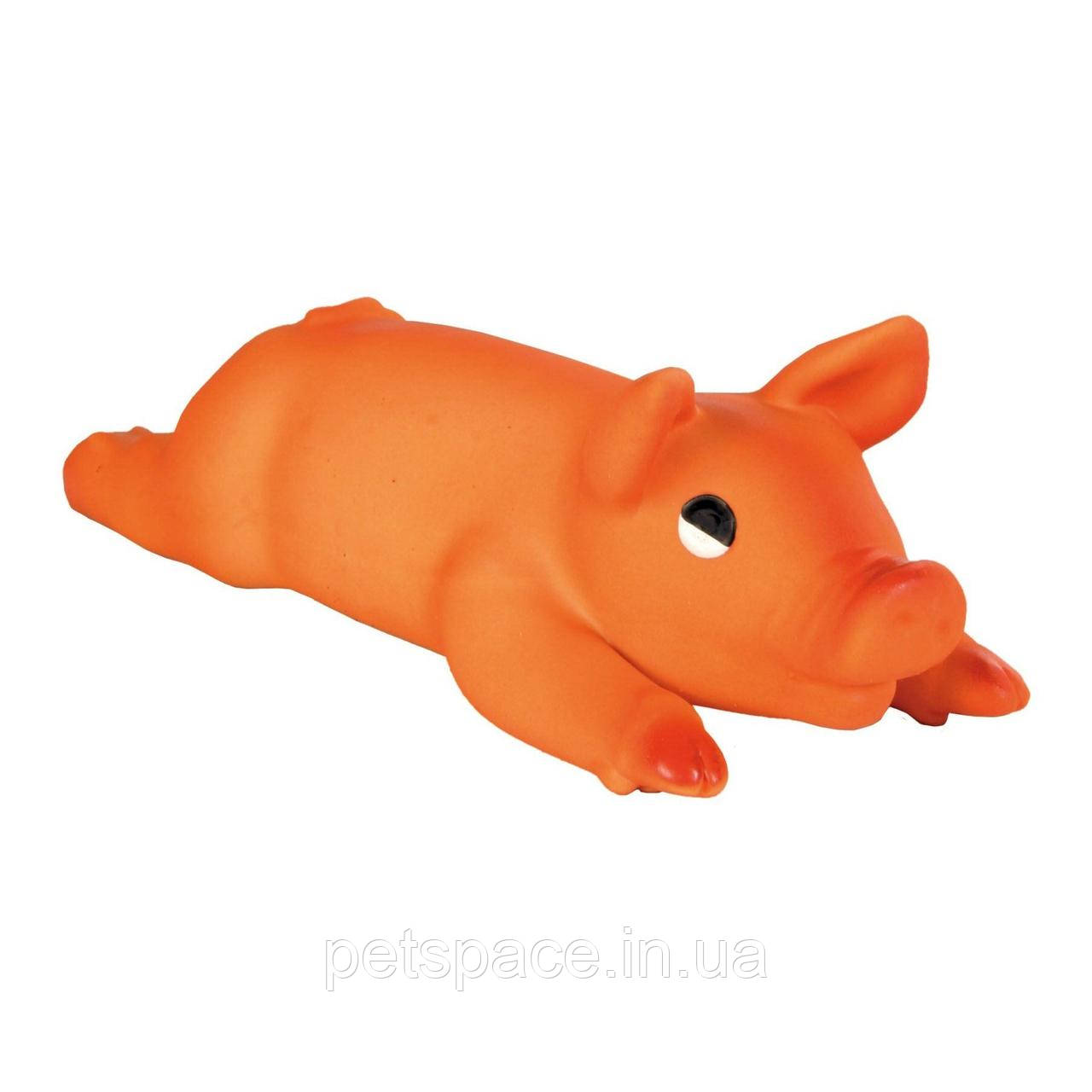 Іграшка для собак Trixie (Тріксі) Порося з пискавкою 25см.