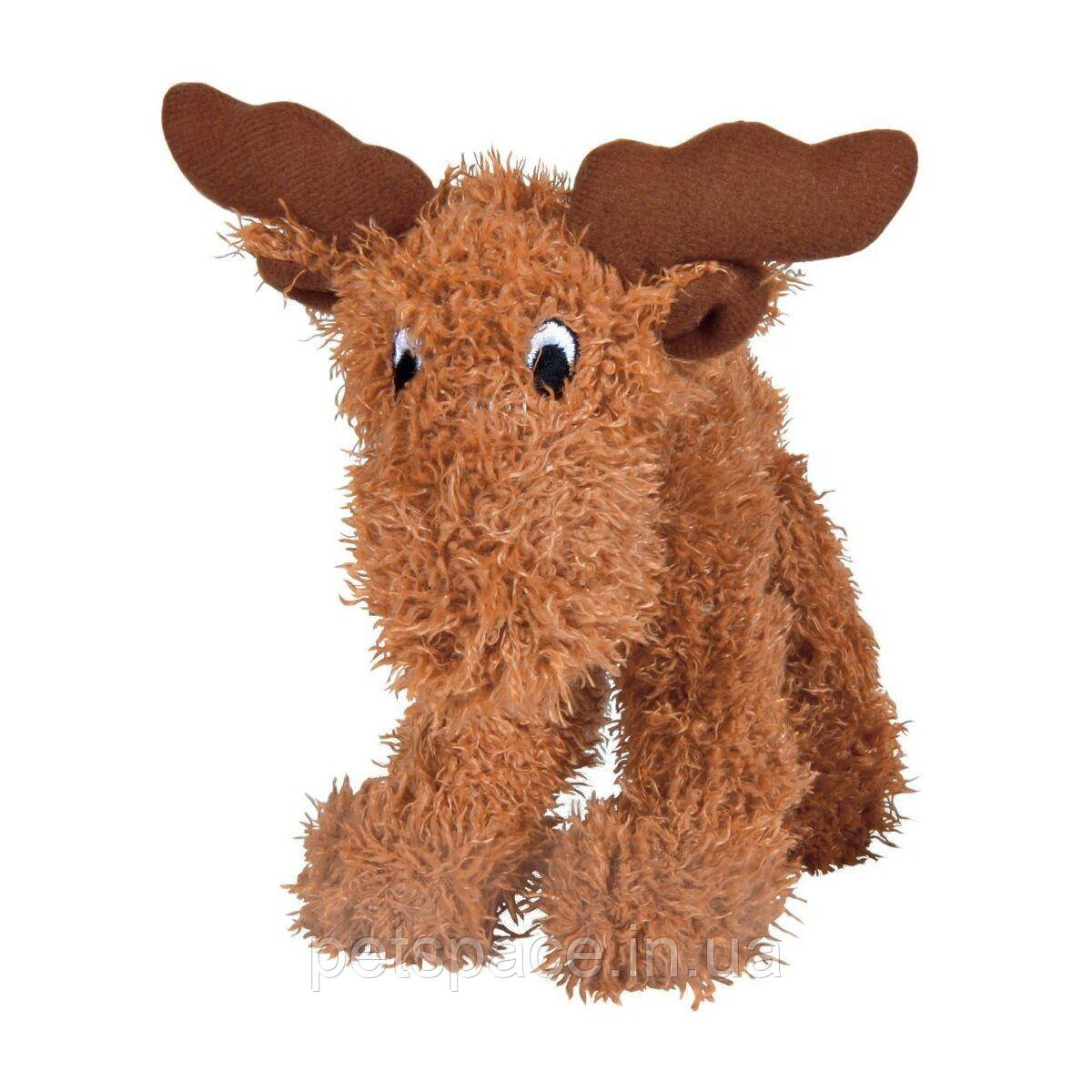 Іграшка для собак Trixie (Тріксі) Лось з пискавкою 15см.