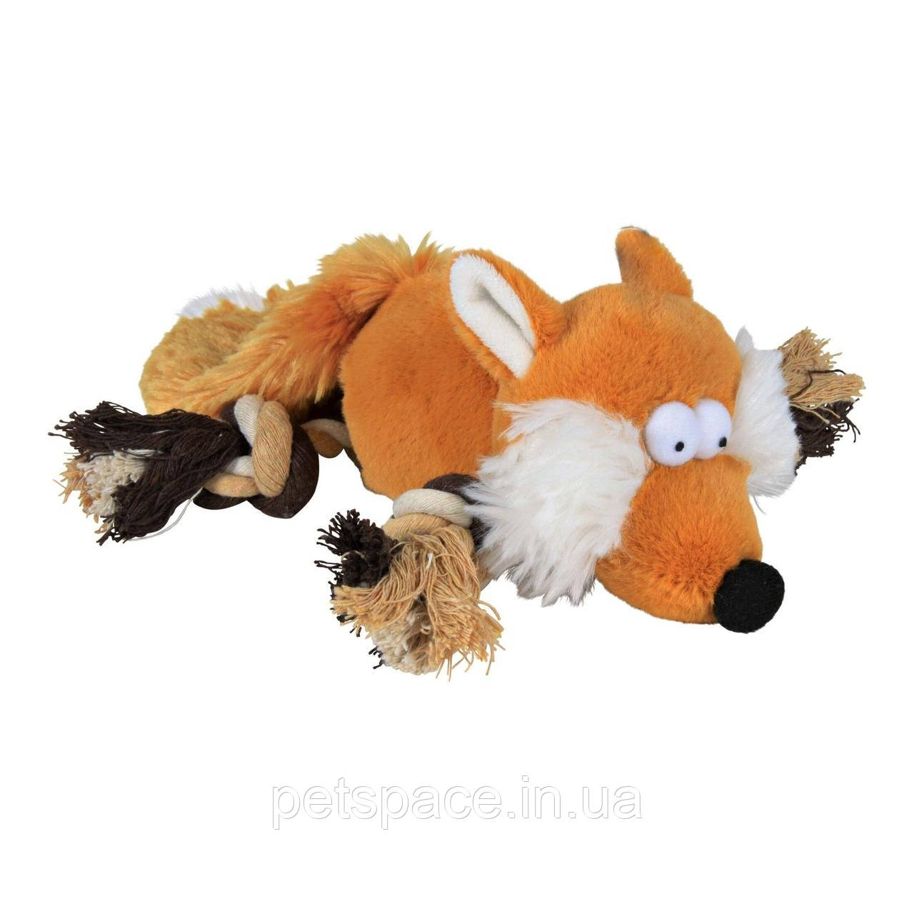 Іграшка для собак Trixie (Тріксі) Лисиця з пискавкою 34см.