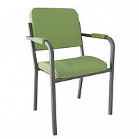 Стул-кресло для конференц-зала. Штабелируемые стулья с подлокотниками