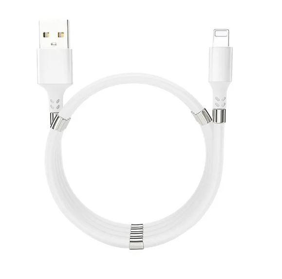 Магнітний USB-кабель для заряджання MagLink 7612 Lightning