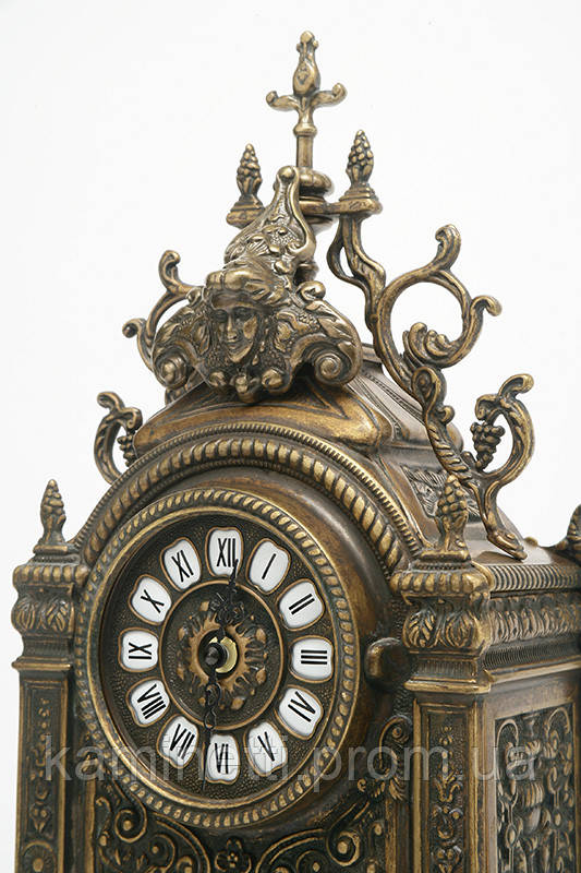 Часы настольные каминные с маятником латунь Италия Stilars 131378 - фото 4 - id-p715453238