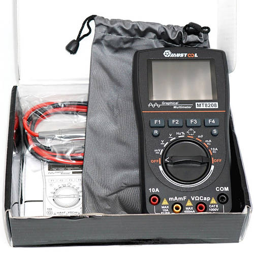 MUSTOOL MT8208 (ET828, KKM828) Графический Мультиметр - Осциллограф 2в1 ...