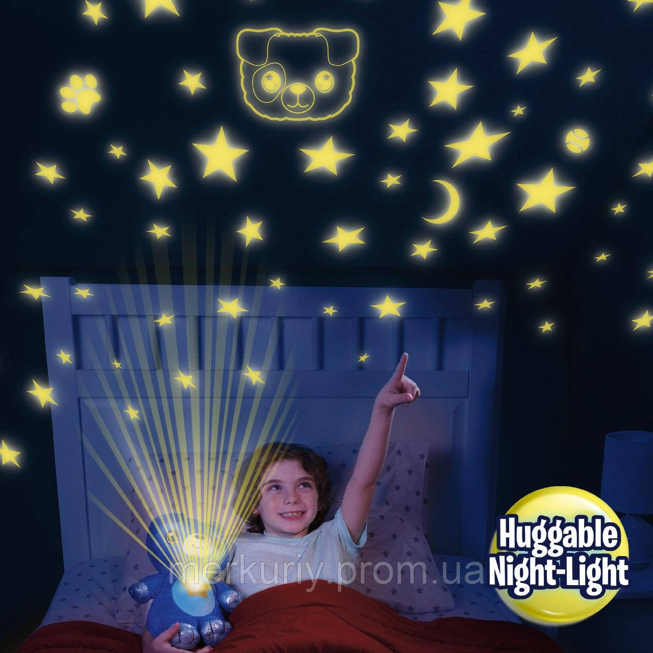 М'яка іграшка нічник-проектор Star Bellу Dream Lites Puppy