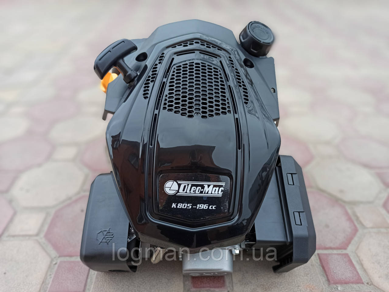 Двигун Oleo-Mac ЕМАК К800 OHV 196сс (Італія) на газонокосарку, фото 1