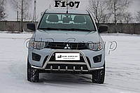 Защита переднего бампера - Кенгурятник Mitsubishi L 200 Triton (2006-2015)