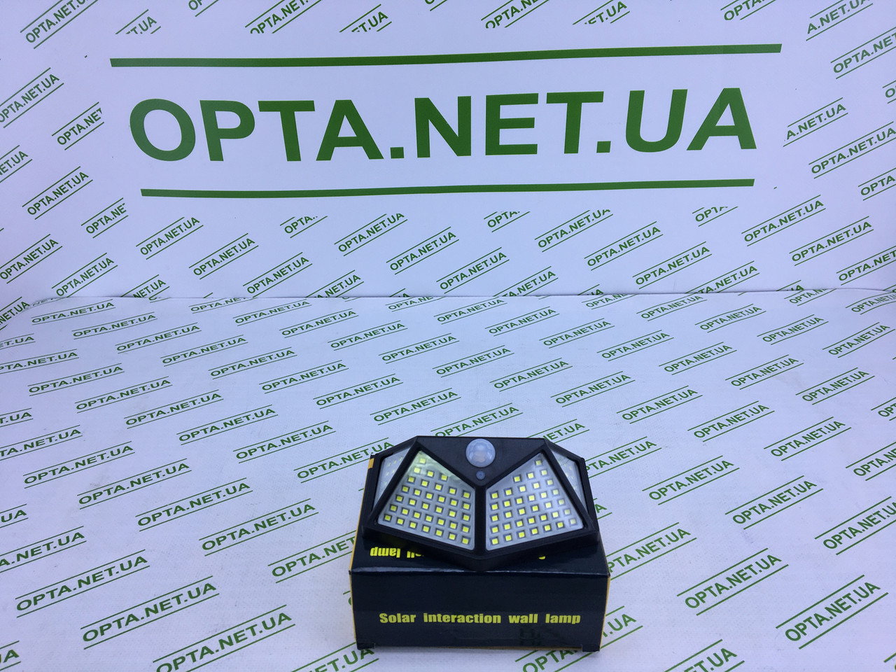 Вуличний світильник BL-100SMD (з датчиком руху на сонячній батареї), фото 1