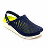 Сабо Crocs Literide Clog 38 р 24.3-24.8 см Темно сині з Жовтим 204592-M6/W8 Navy Citrus, фото 2