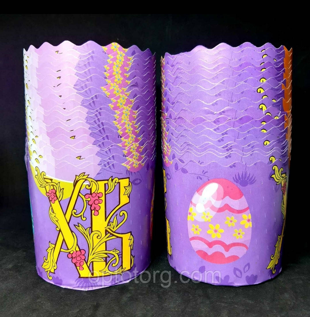 Форми паперові для випікання пасхи куліча 90*85, фото 1