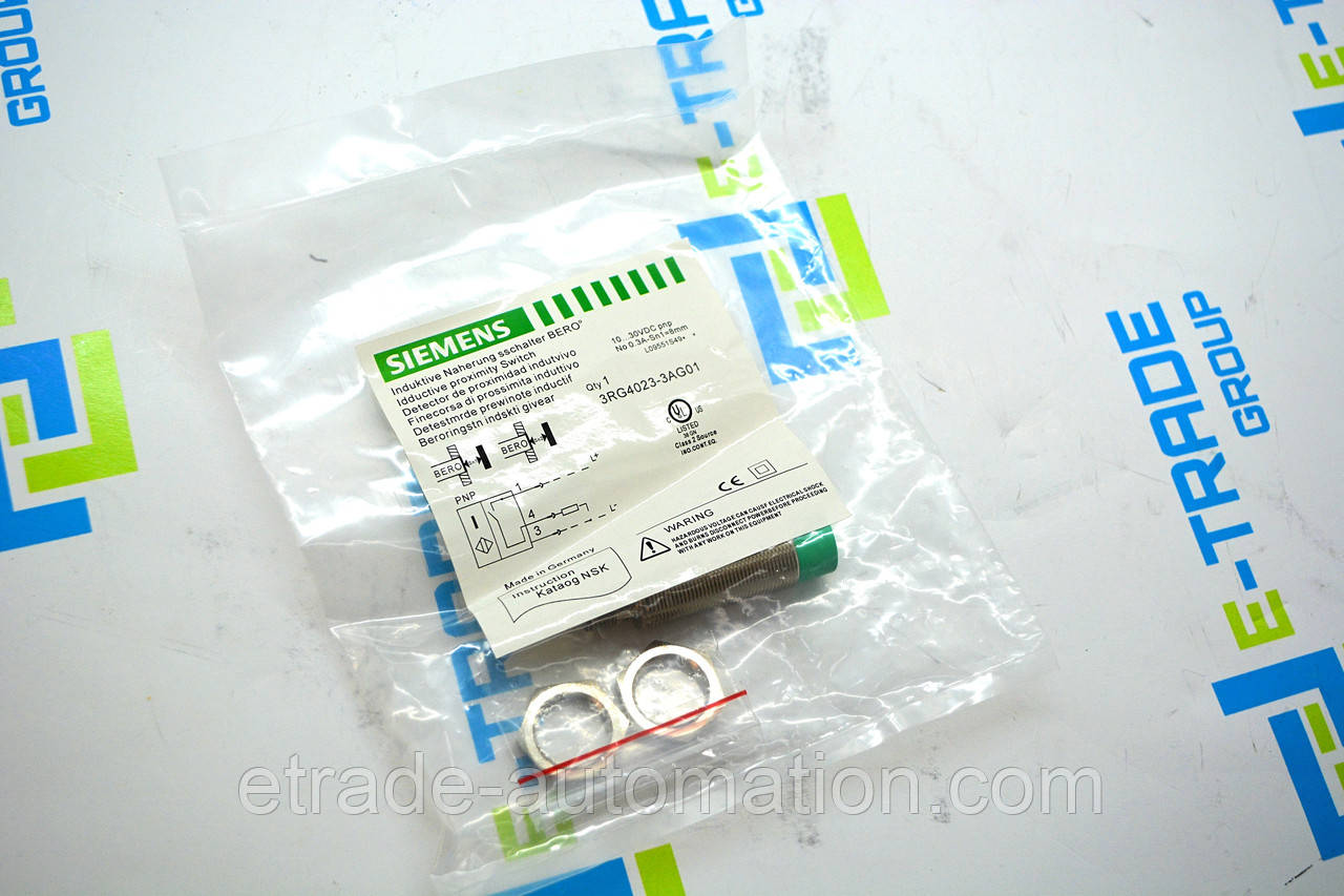 Індуктивний датчик Siemens 3RG4023-3AG01, фото 1