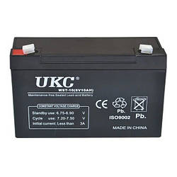 Акумулятор UKC Battery WST-10 6V 10A