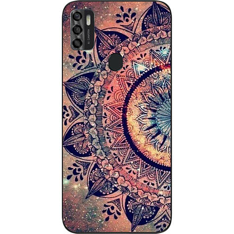 Оригінальний силіконовий чохол для ZTE Blade A7s 2020 з картинкою Мандала, фото 1