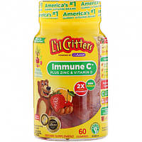 L'il Critters Immune C Plus Zinc & Vitamin D, Витамин С, Цинк, Витамин Д-3 (60 шт.)