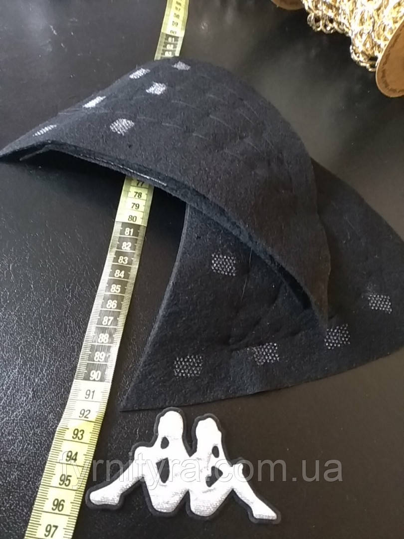 Плечові накладки проф. склад. чорні Німеччина