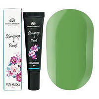Гель фарба для стемпінгу та розпису GF 8ml №4 (Зелена)