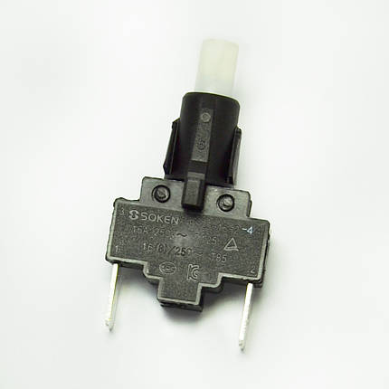 Кнопка запалювання для газової плити Gefest 1500, 3500 (PS25-16-2 Soken), фото 1