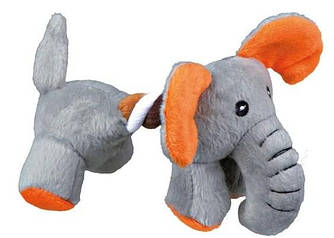 Іграшка для собак Trixie (Тріксі) Іграшка мотузкова слон з плюшу 17см.