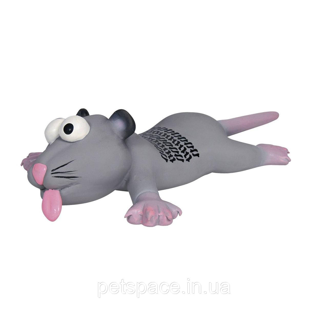 Іграшка для собак Trixie (Тріксі) Миша/щур з латексу пищалка 22см.
