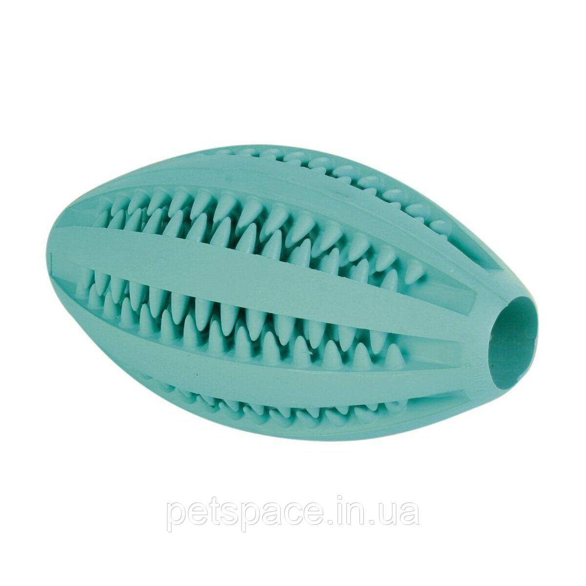 Іграшка для собак Тrixie (Тріксі) М'яч для зубів регбі Minfresh 11,5см.