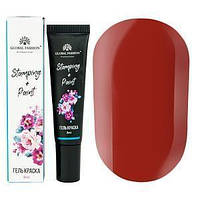 Гель фарба для стемпінгу та розпису GF 8ml №3 (Червона)