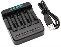 Зарядное устройство Videx N401 для аккумуляторов типа АА\ААА