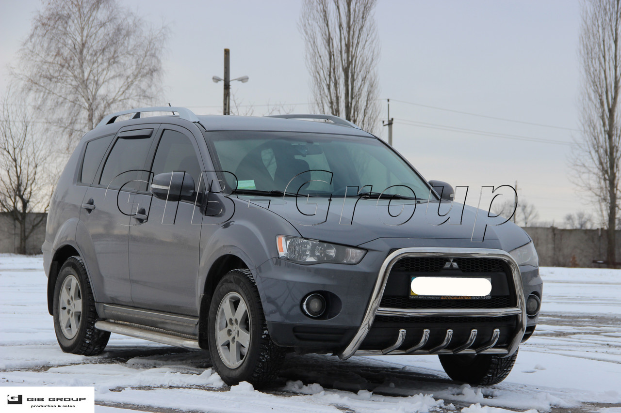 Захист переднього бампера - Кенгурятник Mitsubishi Outlander (10-12)