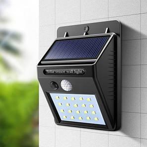 Світильник на сонячній батареї Solar Motion Sensor Light з датчиком руху 20 Led 149103, фото 2