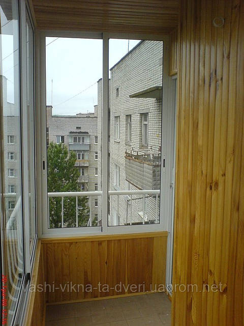 Балкони алюмінієві та металопластикові - фото 7 - id-p1723445
