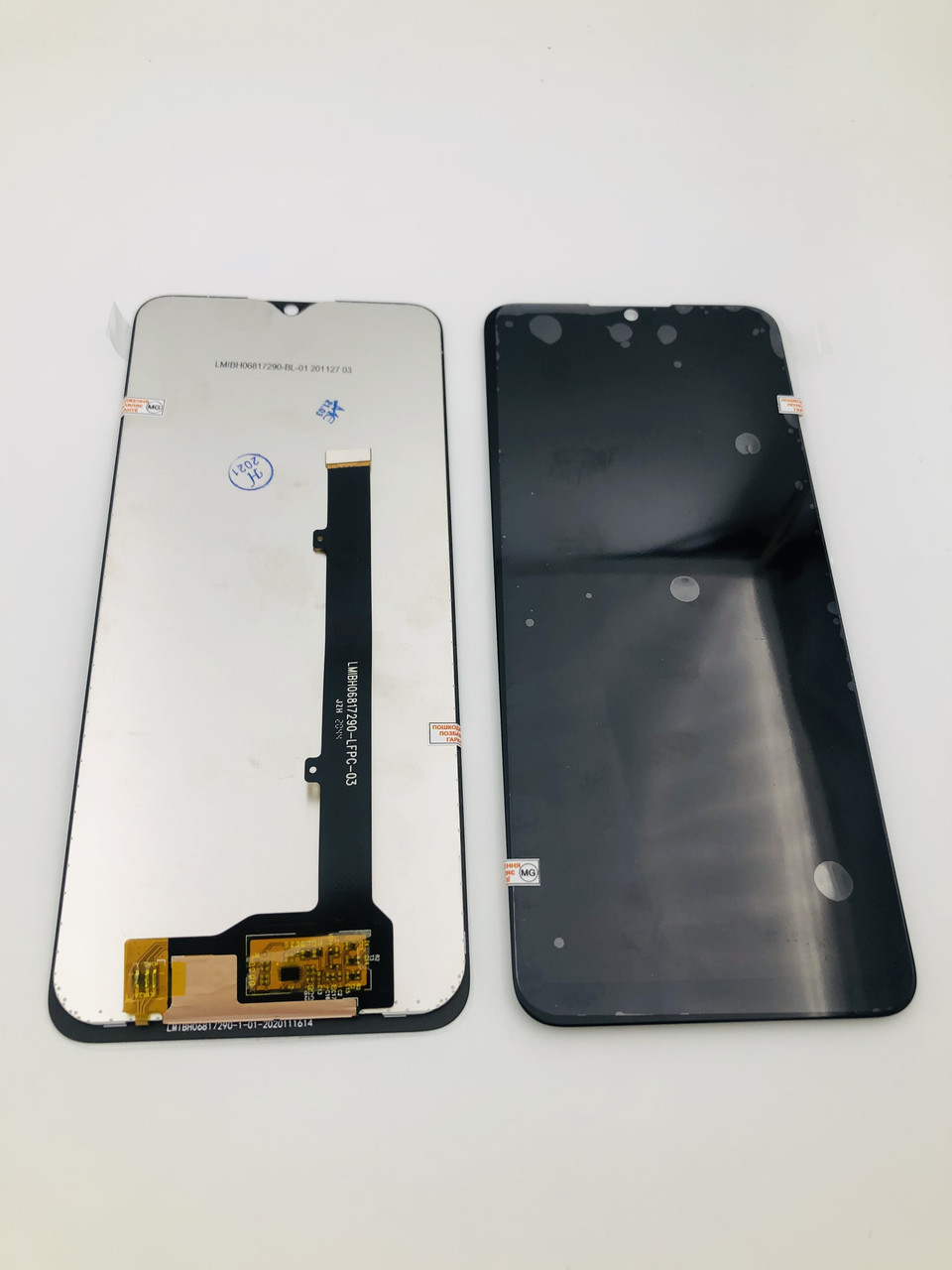 Дисплей для мобільного телефона Zte V2020 Smart/8010/V30 Vita, чорний, з тачскрином, ORIG