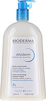Очищающий крем гель для душа Биодерма Атодерм Bioderma Atoderm Ultra-Nourishing Shower Cream Creme douch 1литр