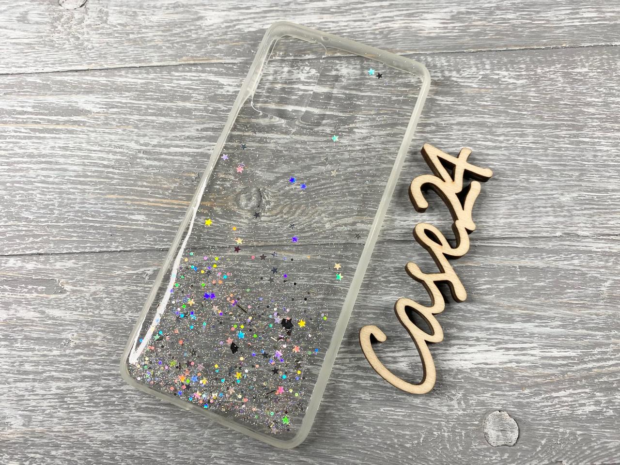 TPU чохол Star Glitter для Samsung Galaxy S20 Plus прозорий