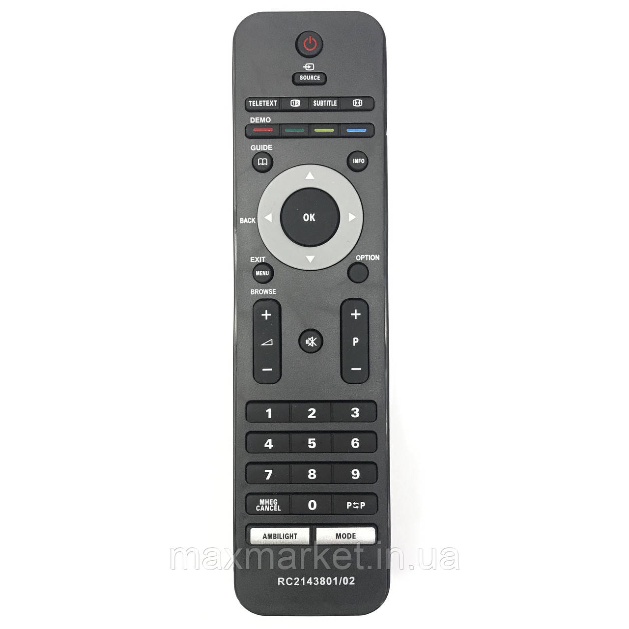 Пульт дистанційного керування PHILIPS RC-2143801/02 AMBILIGHT [PLASMA, LCD TV]