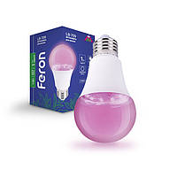 Лампа для растений 11W светодиодная фитолампа LED E27 LB-709 Feron