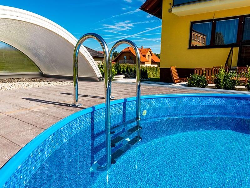Басейн швидкозбірний овальний IBIZA POOL 5.25 х 3.2 1.5 метра стаціонарний