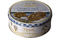 Печенье Tivoli Delicious с карамельными кранчами и морской солью , 150 гр , ж\б