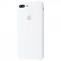 Чехол Silicone Case для iPhone 7+ / 8+ White (силиконовый чехол белый силикон кейс на айфон 7+/8+ плюс)