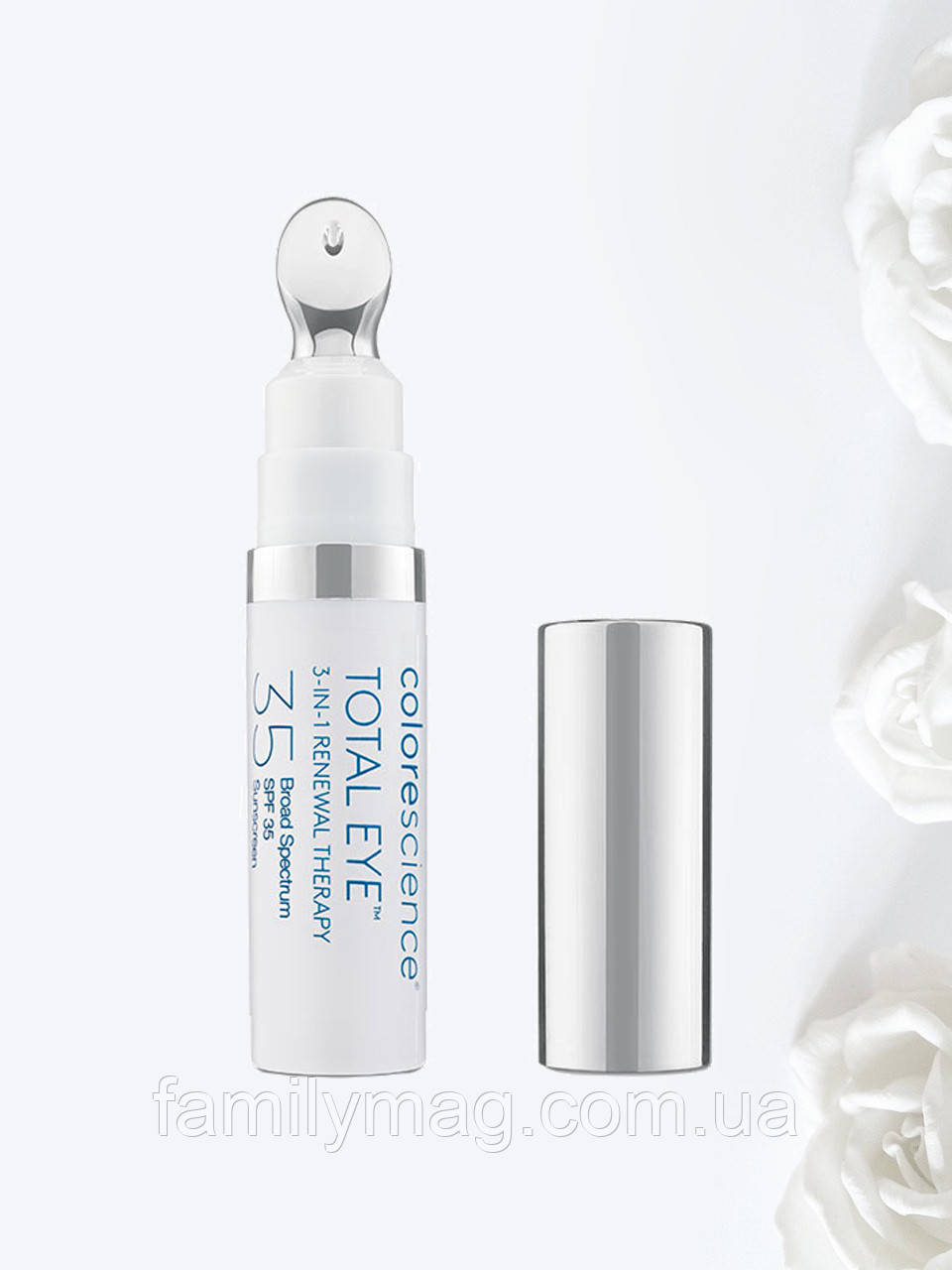 Крем для області навколо очей SPF 35 Total Eye 3-в-1 Medium | Напівнасичений Colorescience 7 мл
