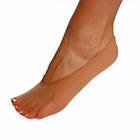 Сліди жіночі капронові бежеві Lady Sabina 20 DEN 30031030, фото 3