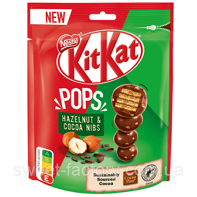 KitKat Pops Hazelnut Cocoa Nibs 110g