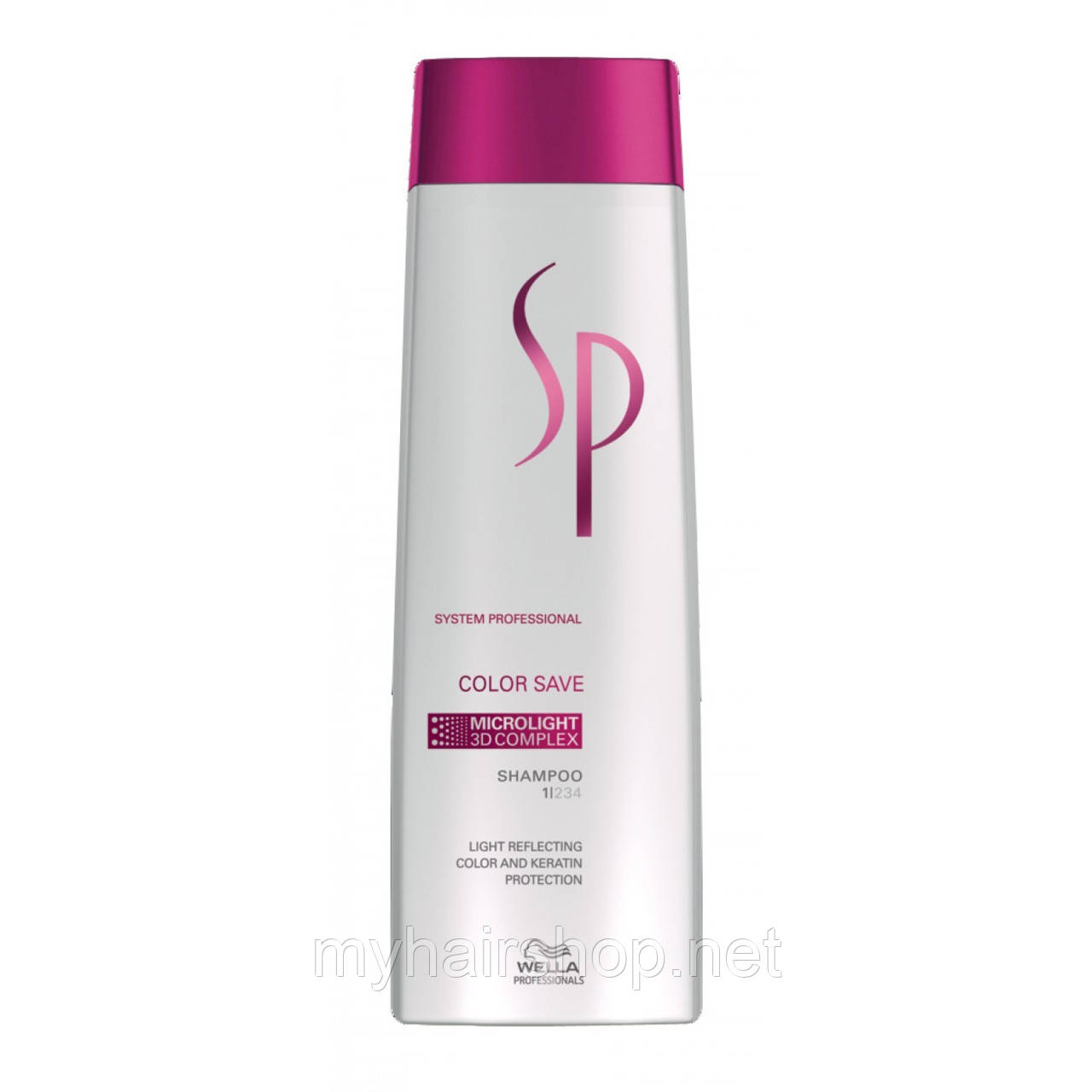 Шампунь для фарбованого волосся Wella SP Color Saver Shampoo 250 мл, фото 1