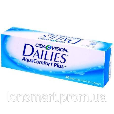 Контактные линзы Focus Dailies AquaComfort Plus (30 шт.) - фото 3 - id-p202812316